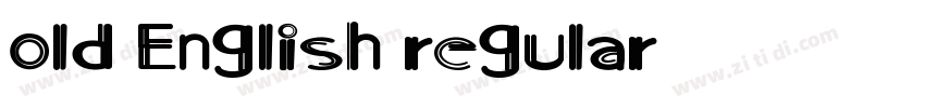 old English regular字体转换 old English regular字体转换